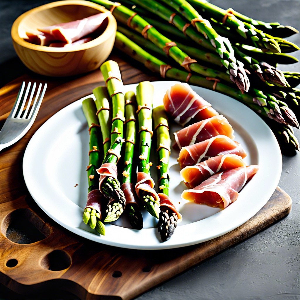 prosciutto wrapped asparagus