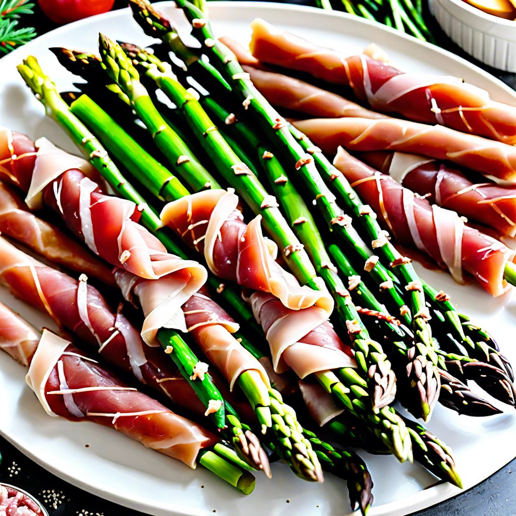 prosciutto wrapped asparagus