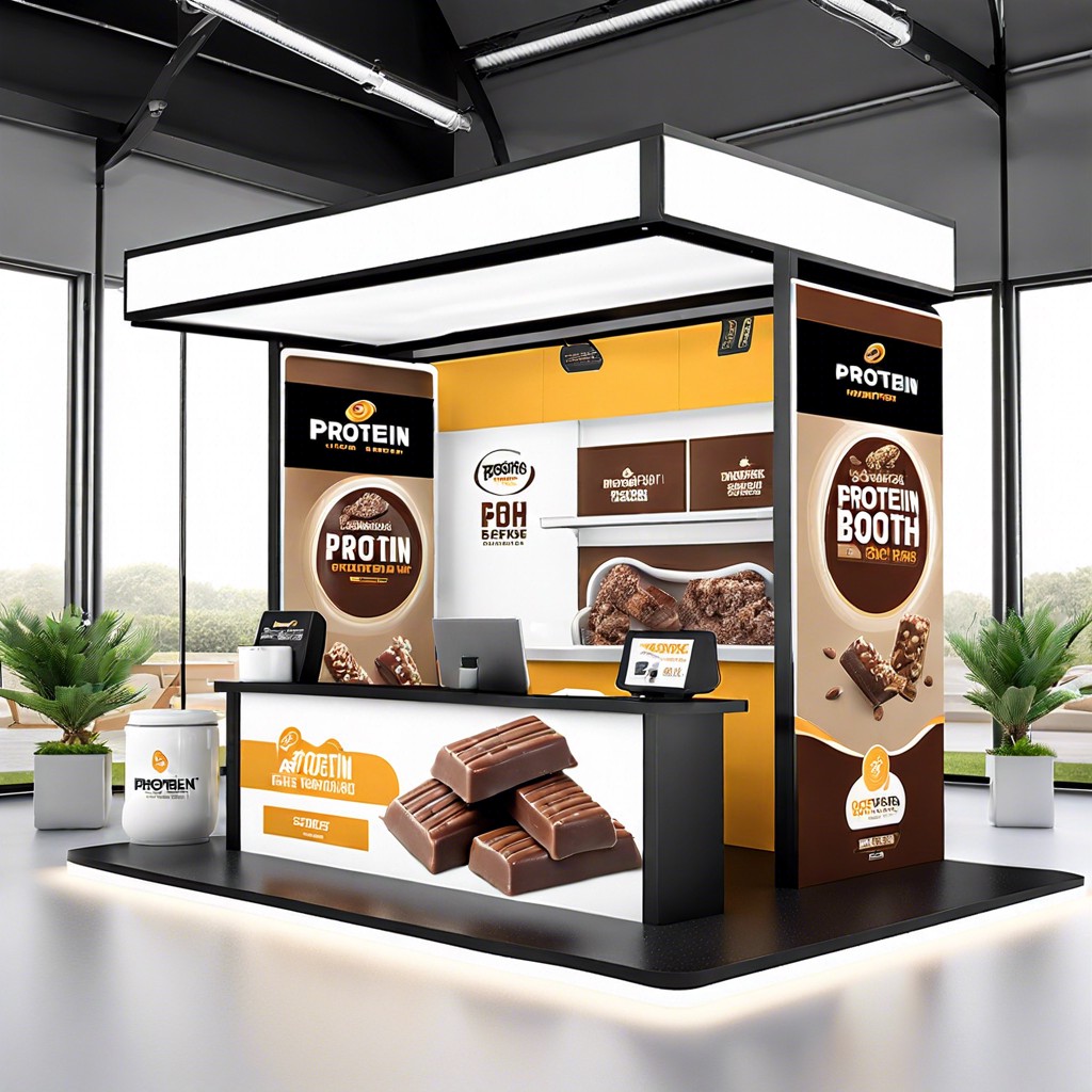 protein bar booth