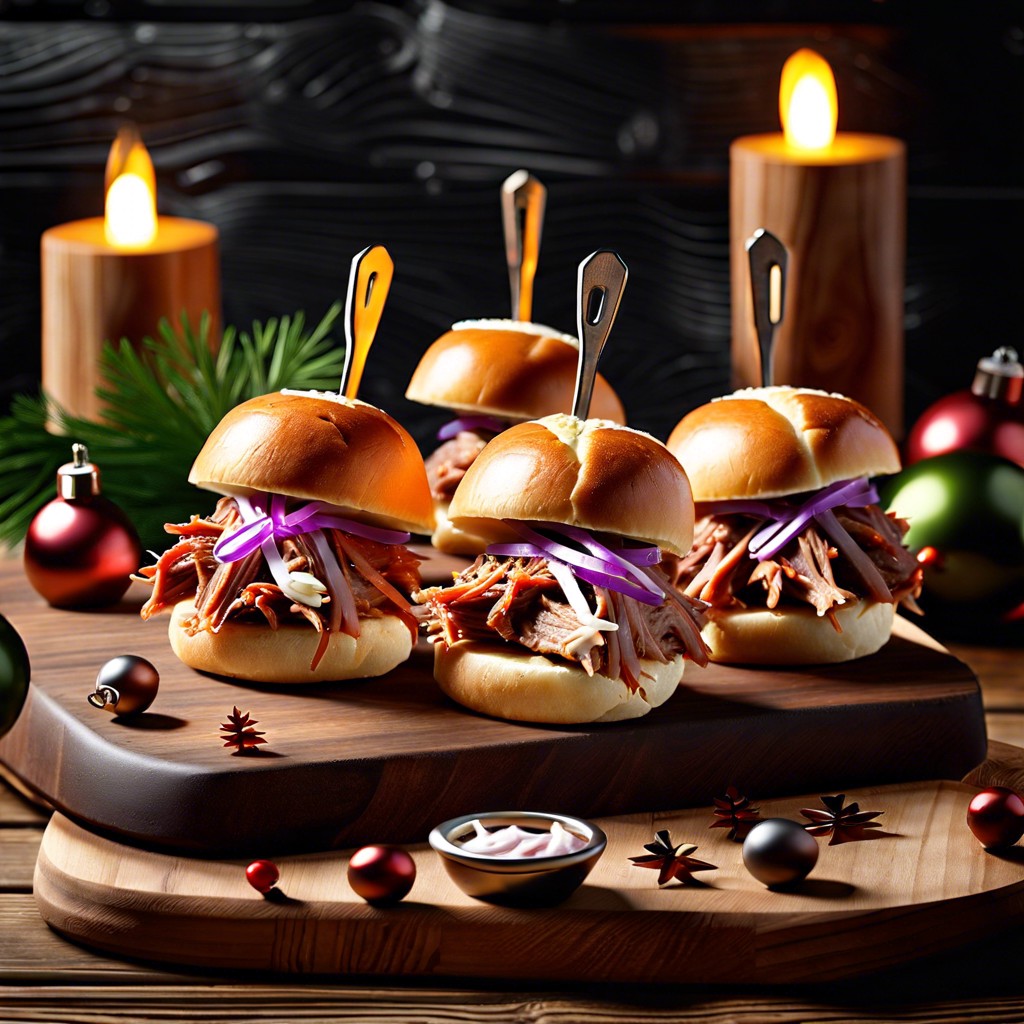 pulled pork sliders