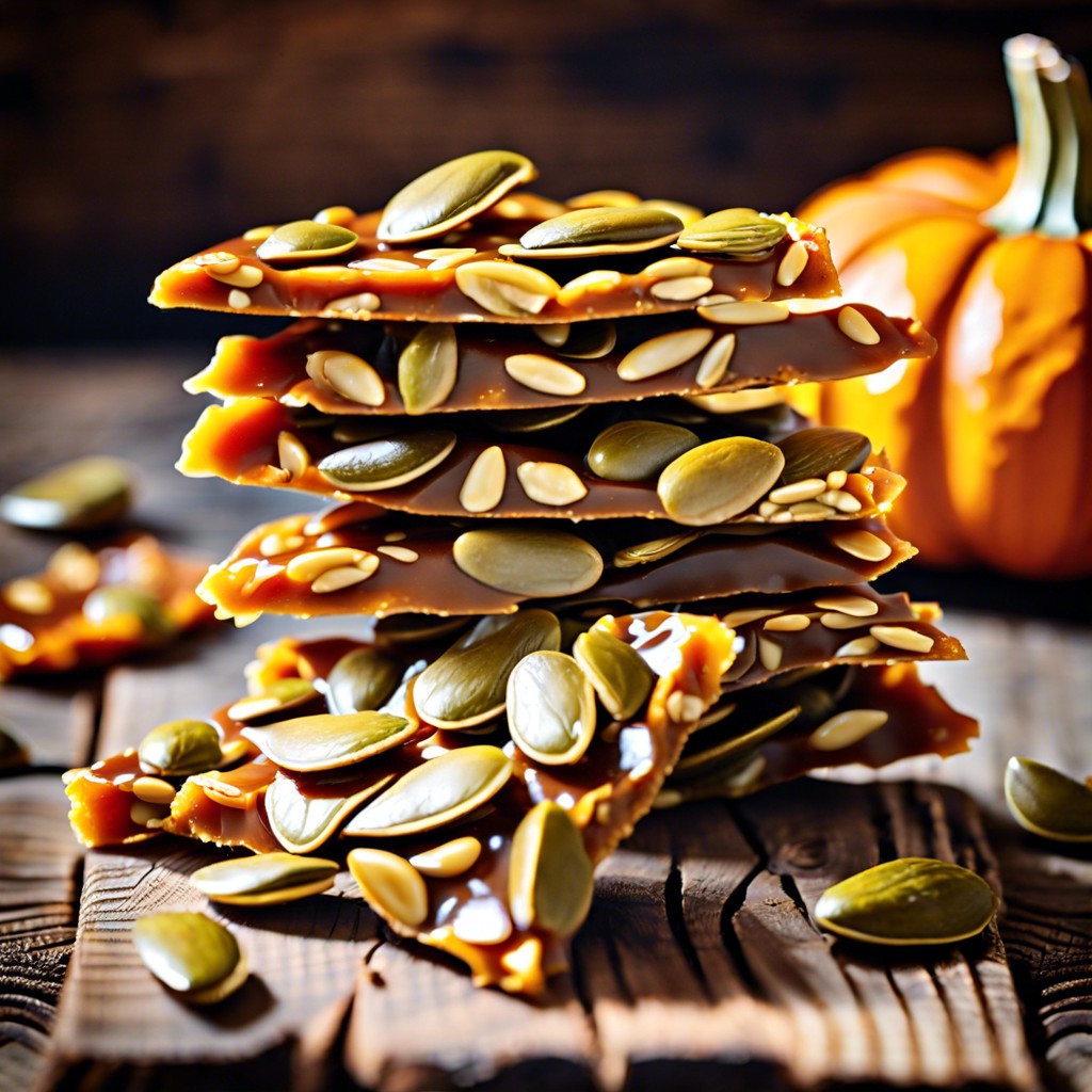 pumpkin seed brittle