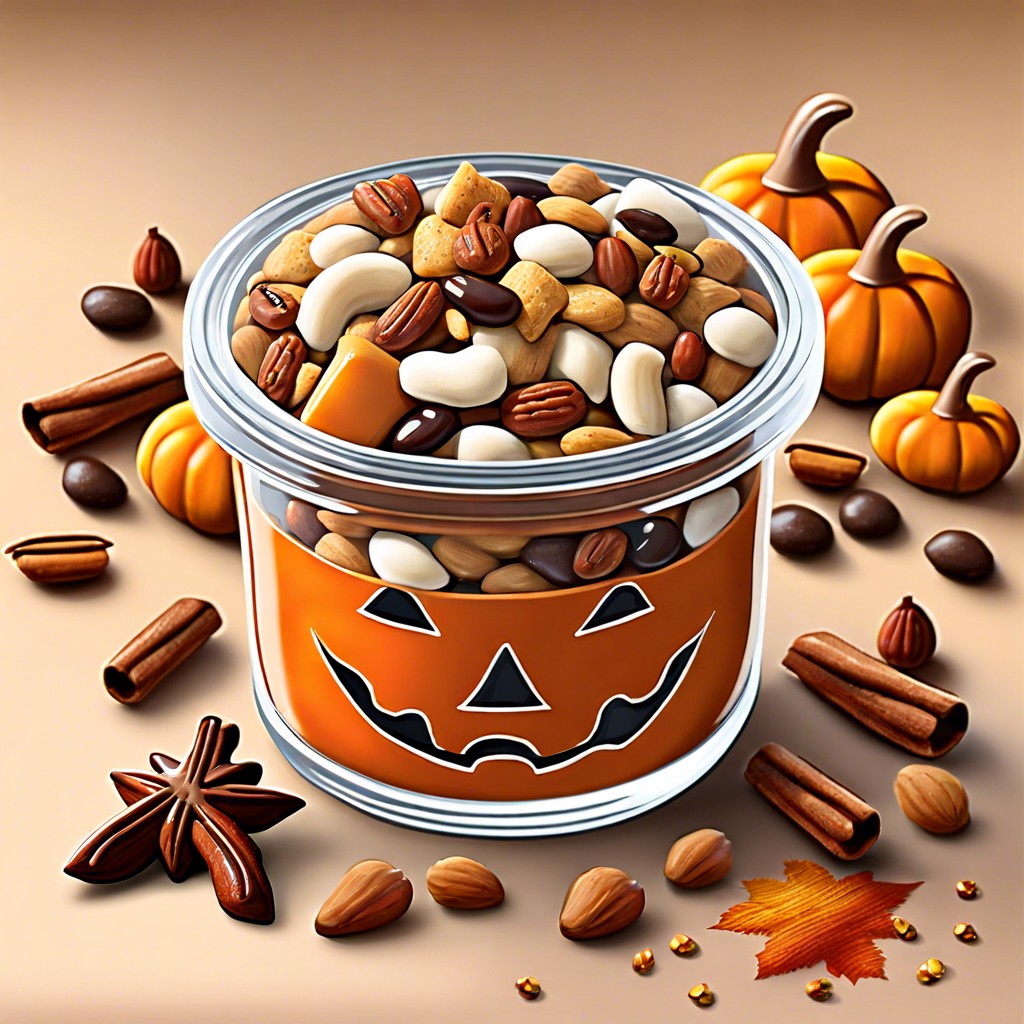 pumpkin spice trail mix