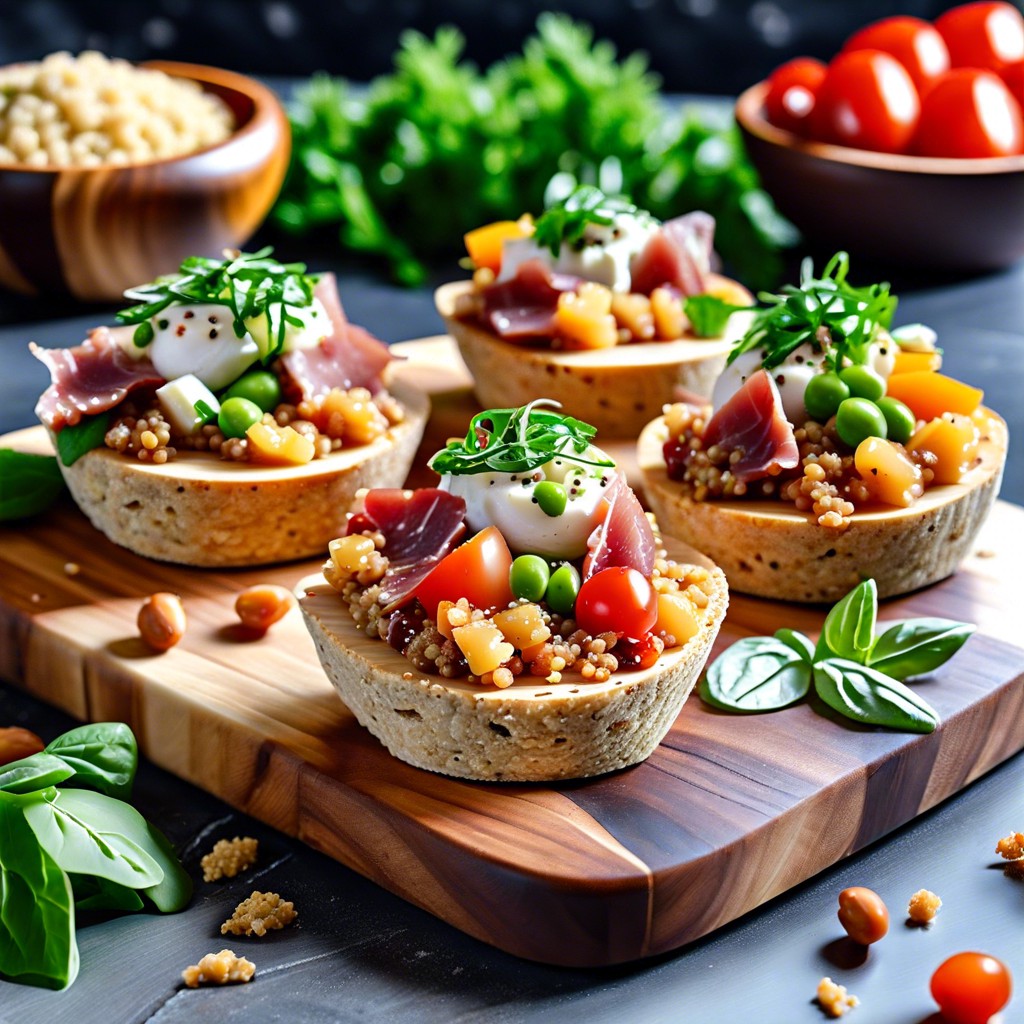 quinoa salad cups