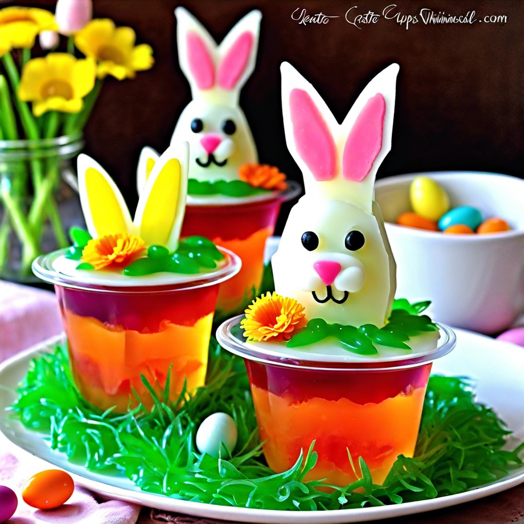 rabbit hole jello cups