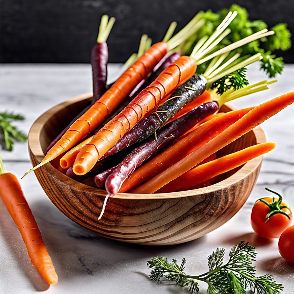 rainbow carrot sticks