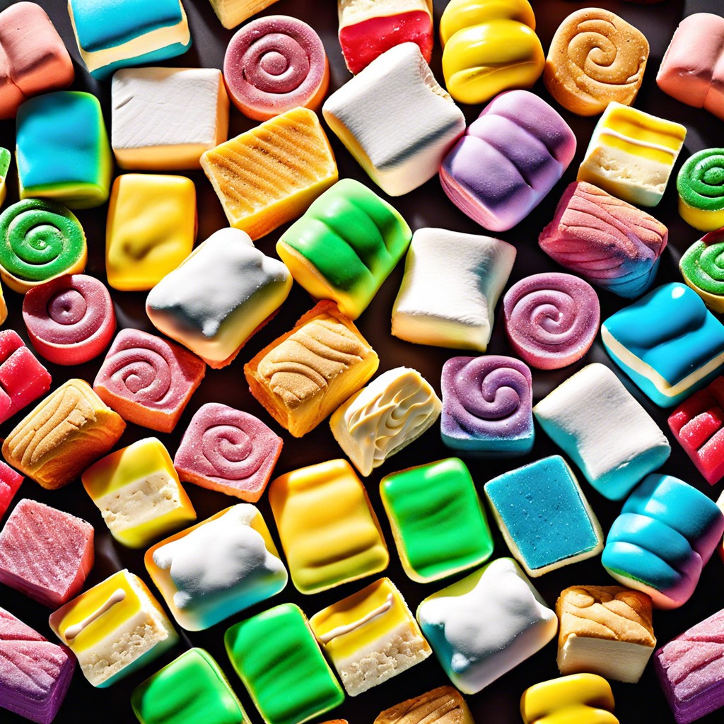 rainbow marshmallow treats