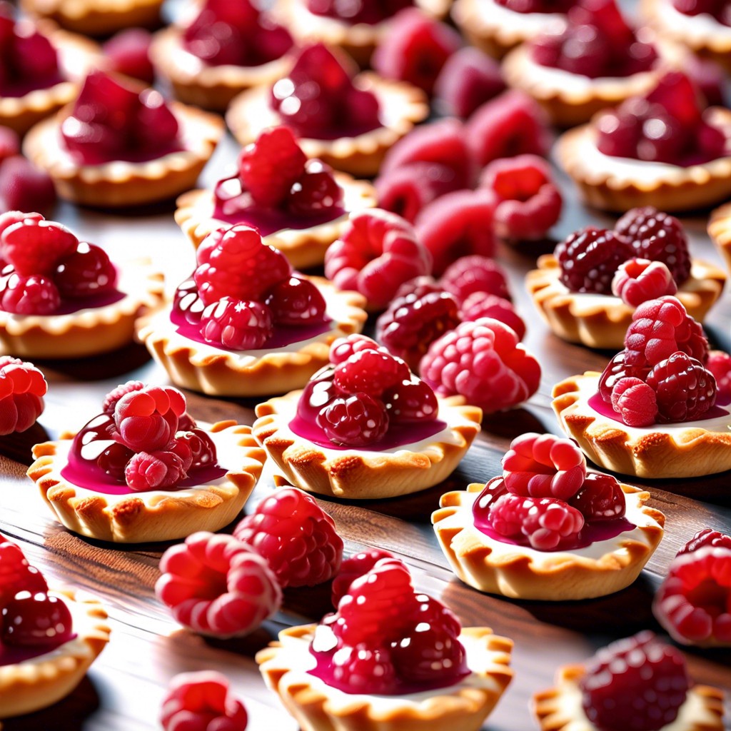 raspberry tarts