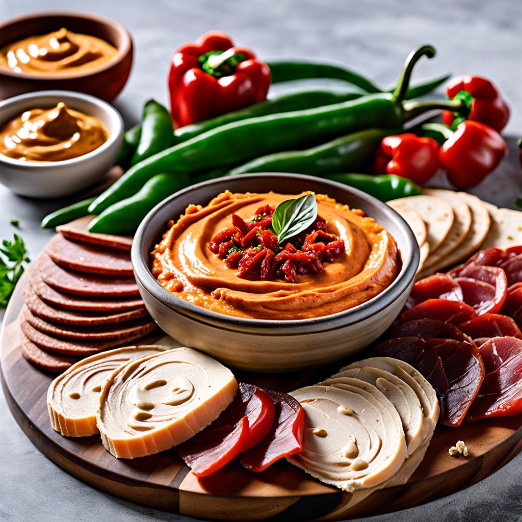 red pepper hummus