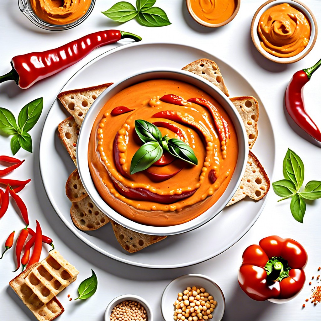 red pepper hummus