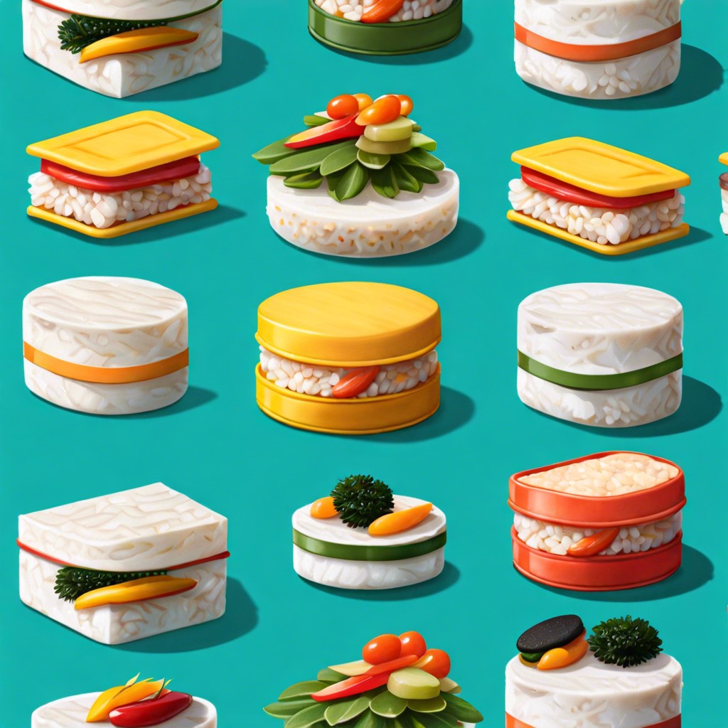 rice cake sandwiches