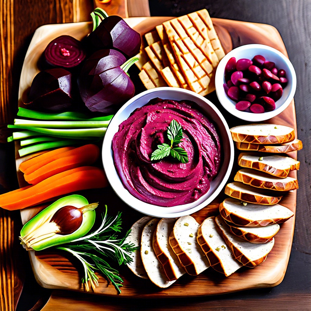 roasted beet hummus