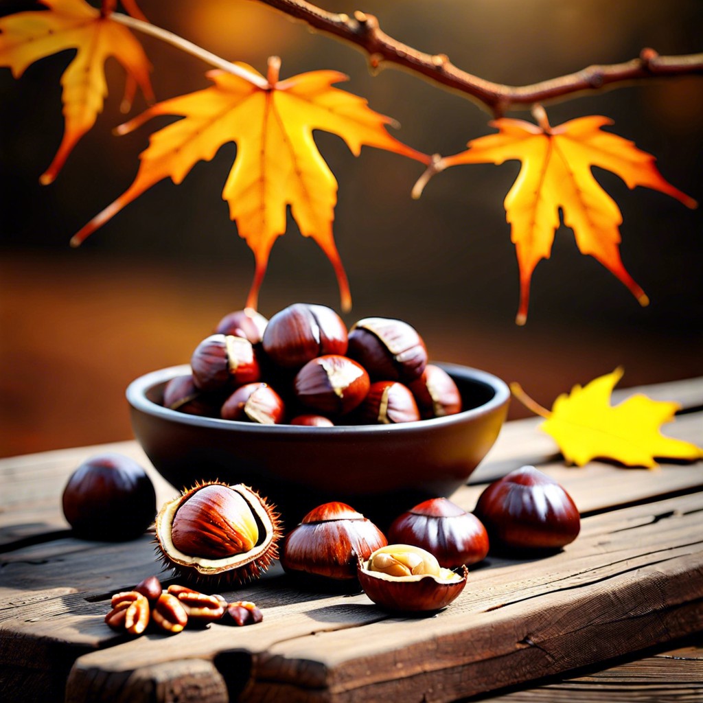 roasted chestnuts