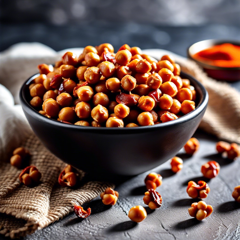 roasted chickpeas with paprika