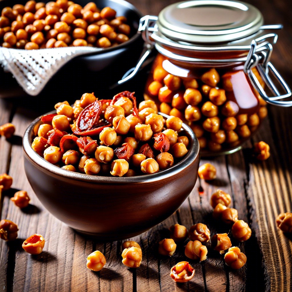 roasted chickpeas with paprika