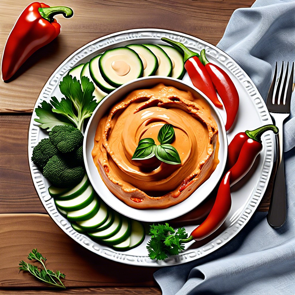 roasted red pepper hummus