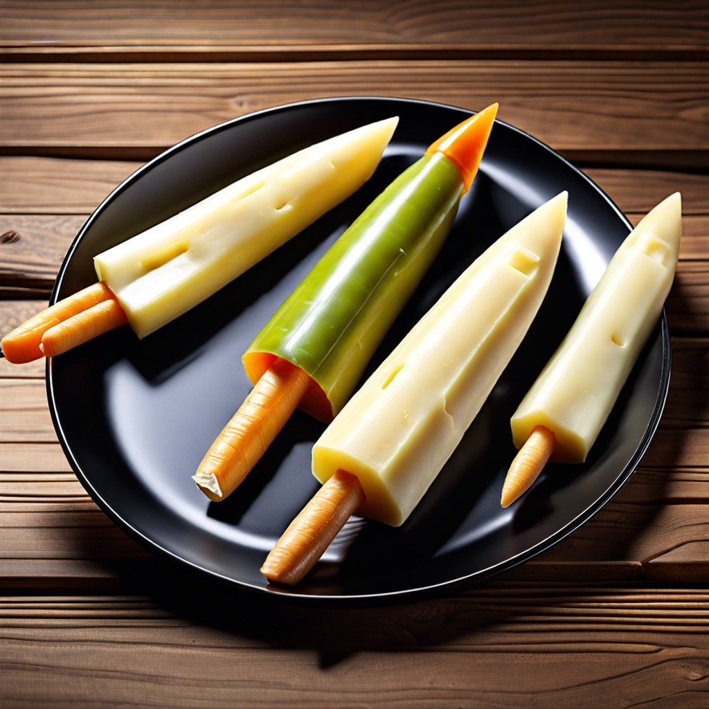 rocket cheese sticks string cheese shaped like rockets