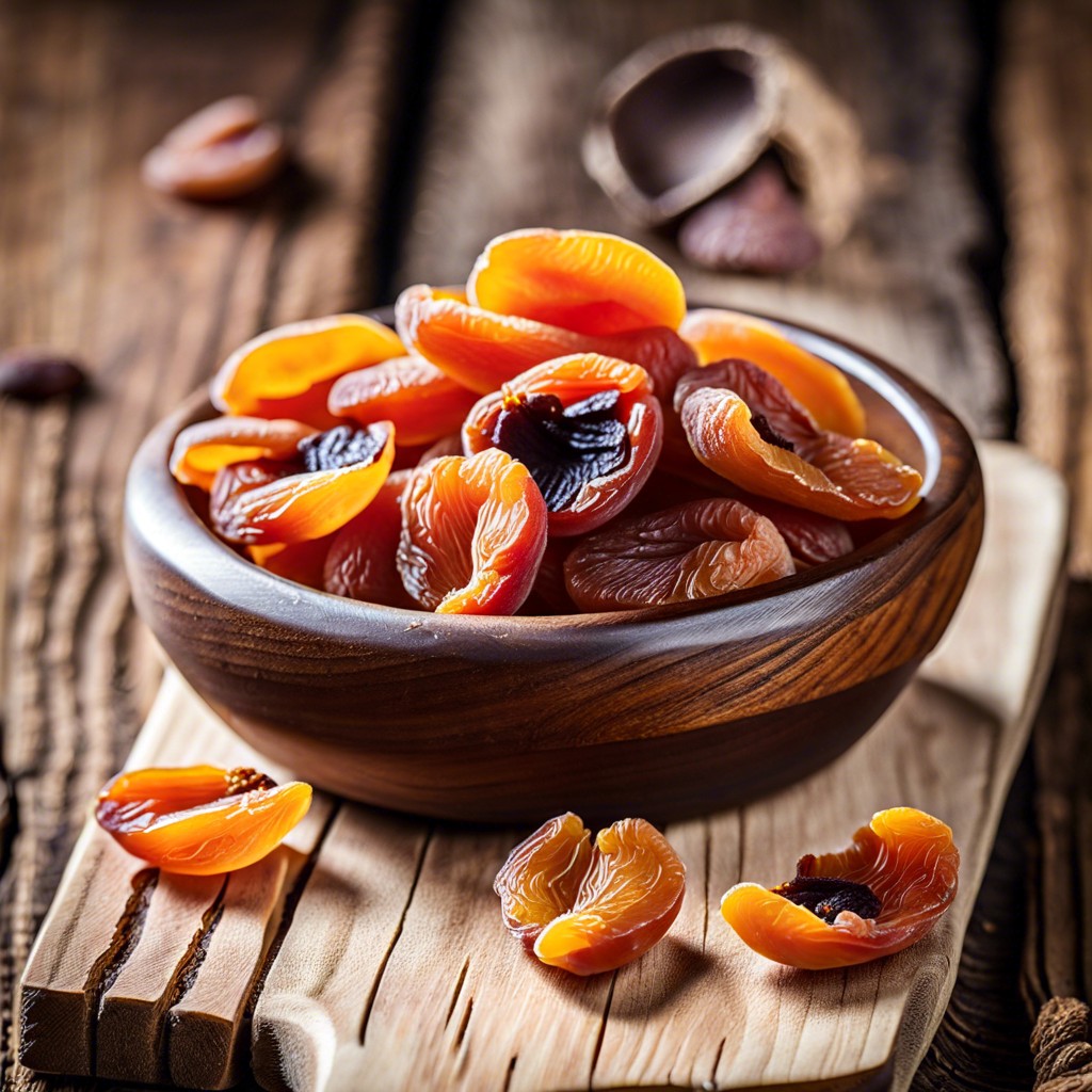 saffron infused dried apricots