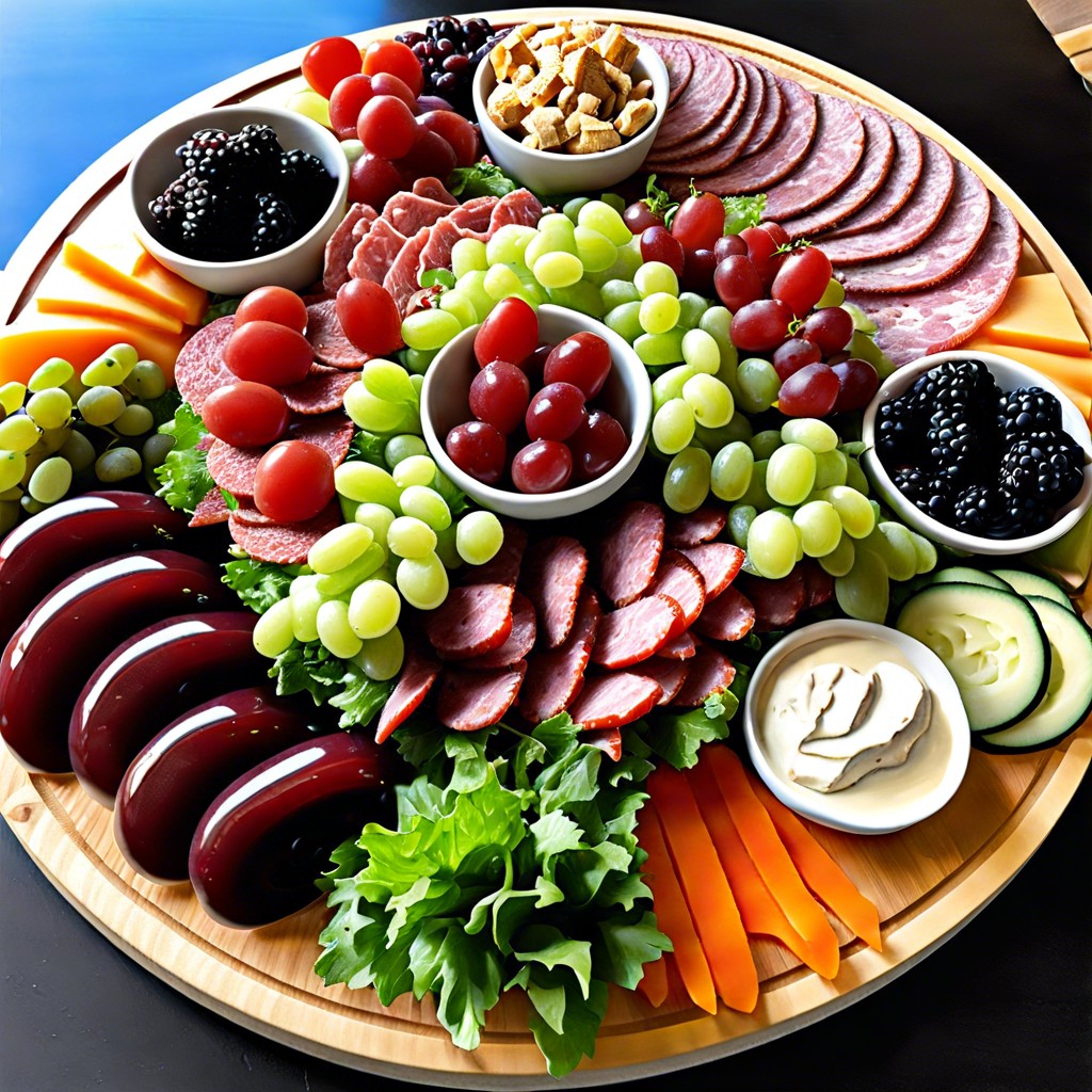 salad bar board