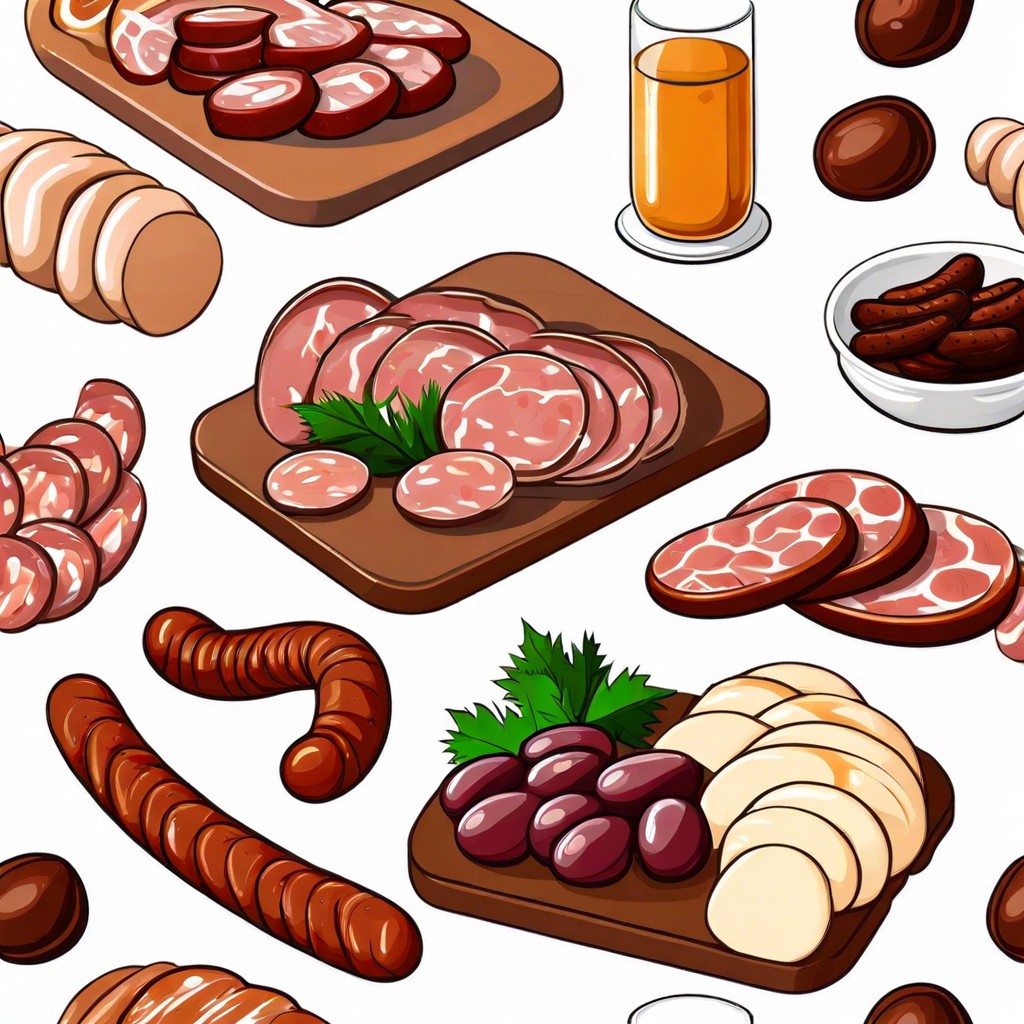 sausage slices