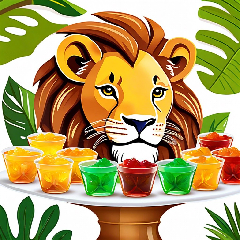 savanna jell o cups