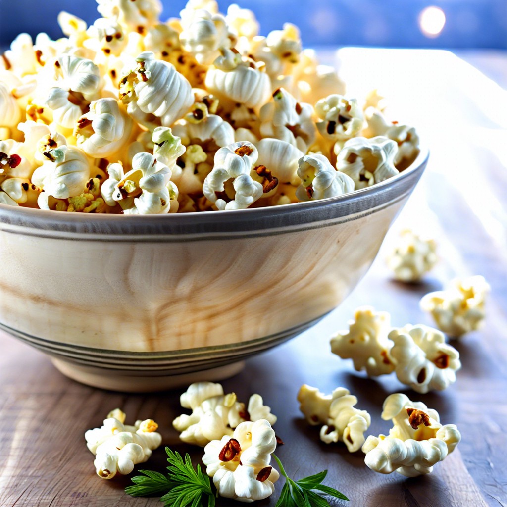 savory herbed popcorn