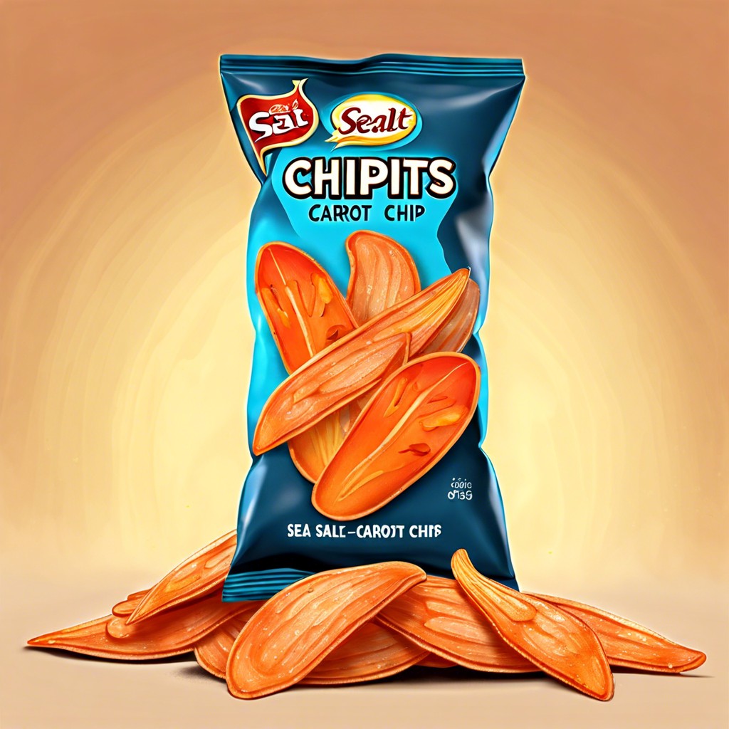sea salt and vinegar carrot chips