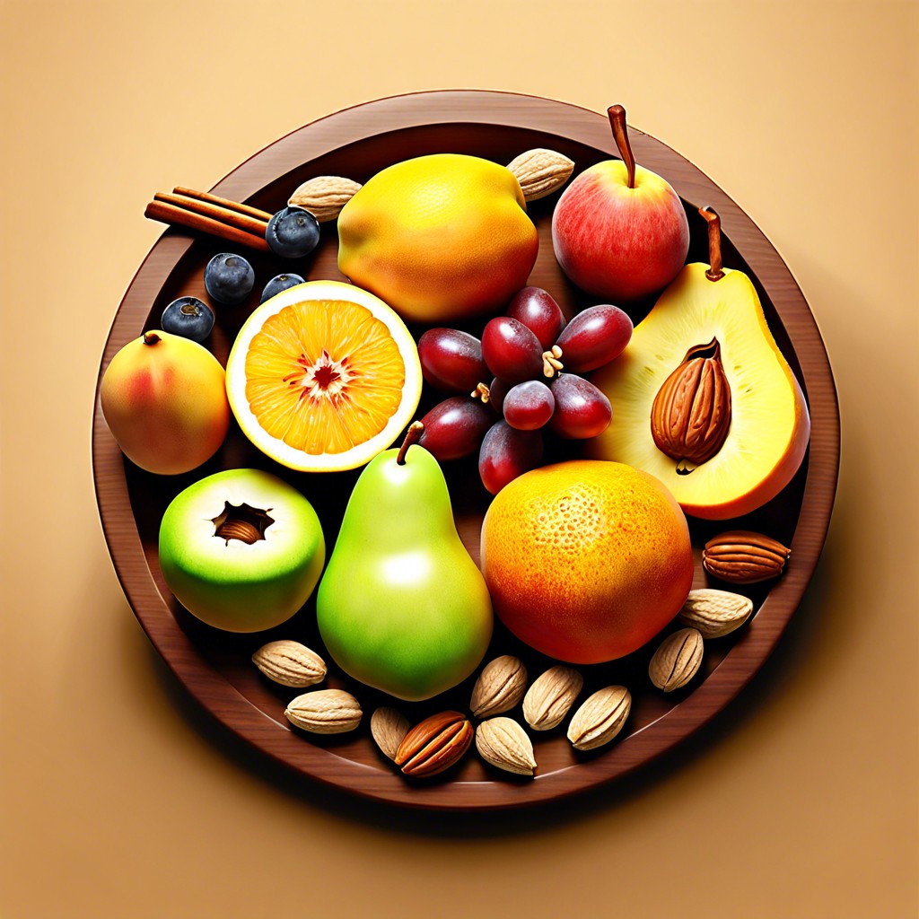 seasonal fruit amp nut board