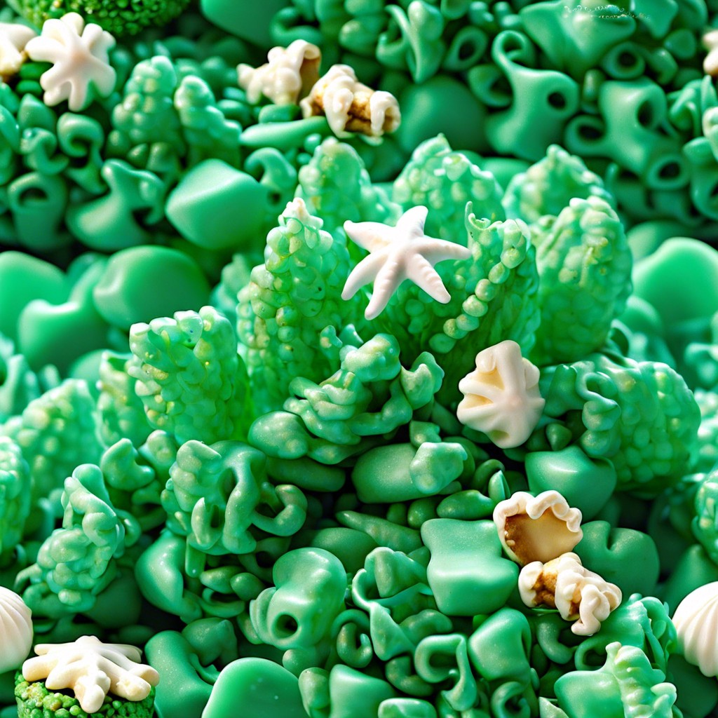 seaweed green popcorn