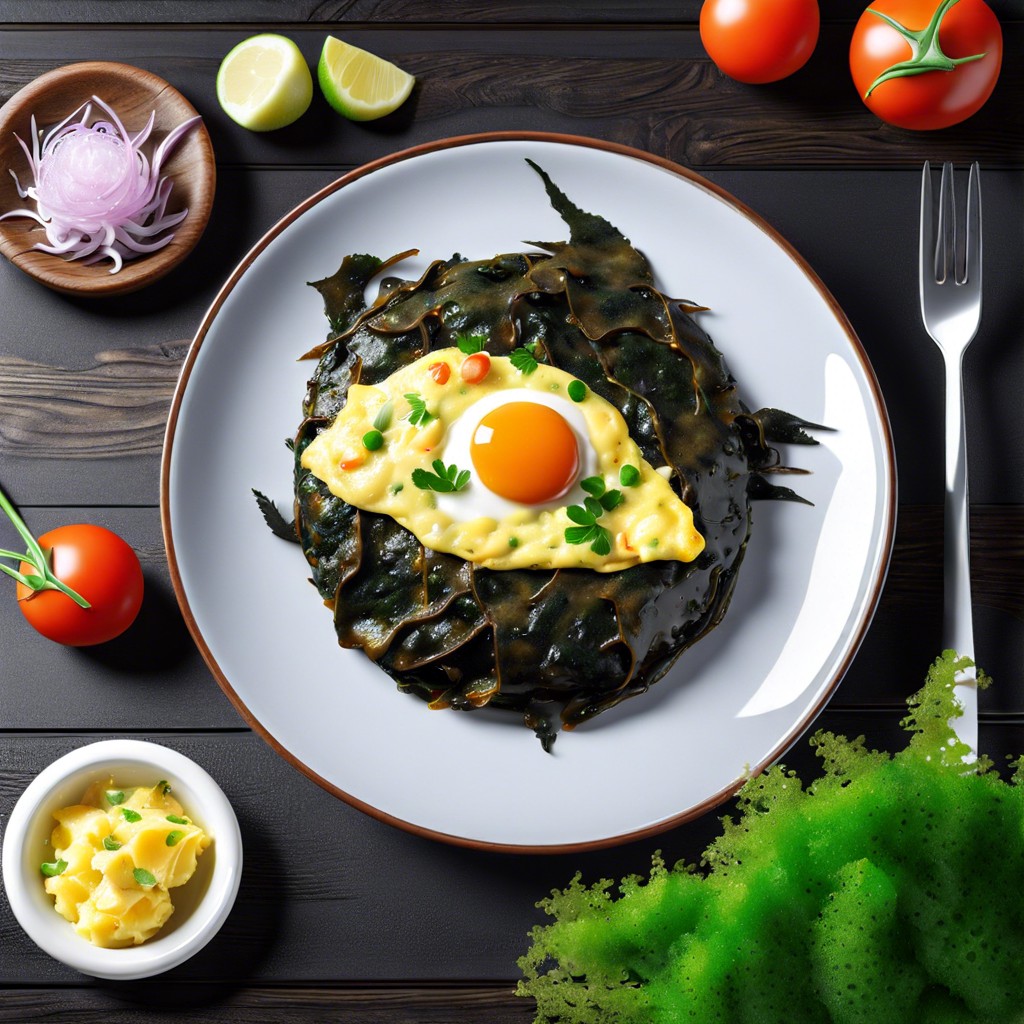 seaweed omelette