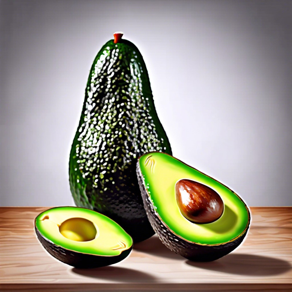 sliced avocado