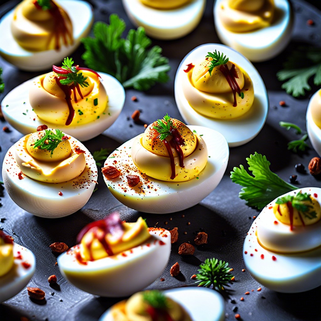 smoked deviled eggs