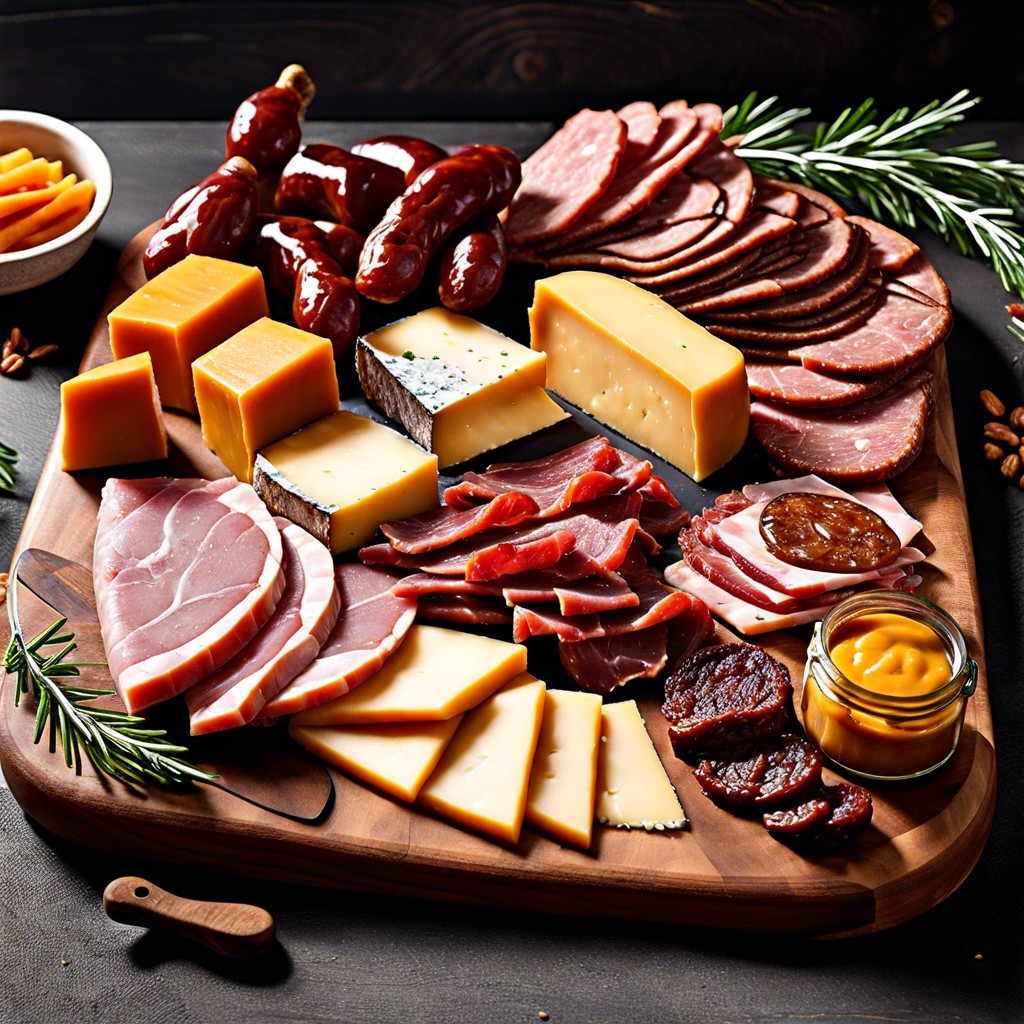 smoky flavors smoked cheddar bbq meats