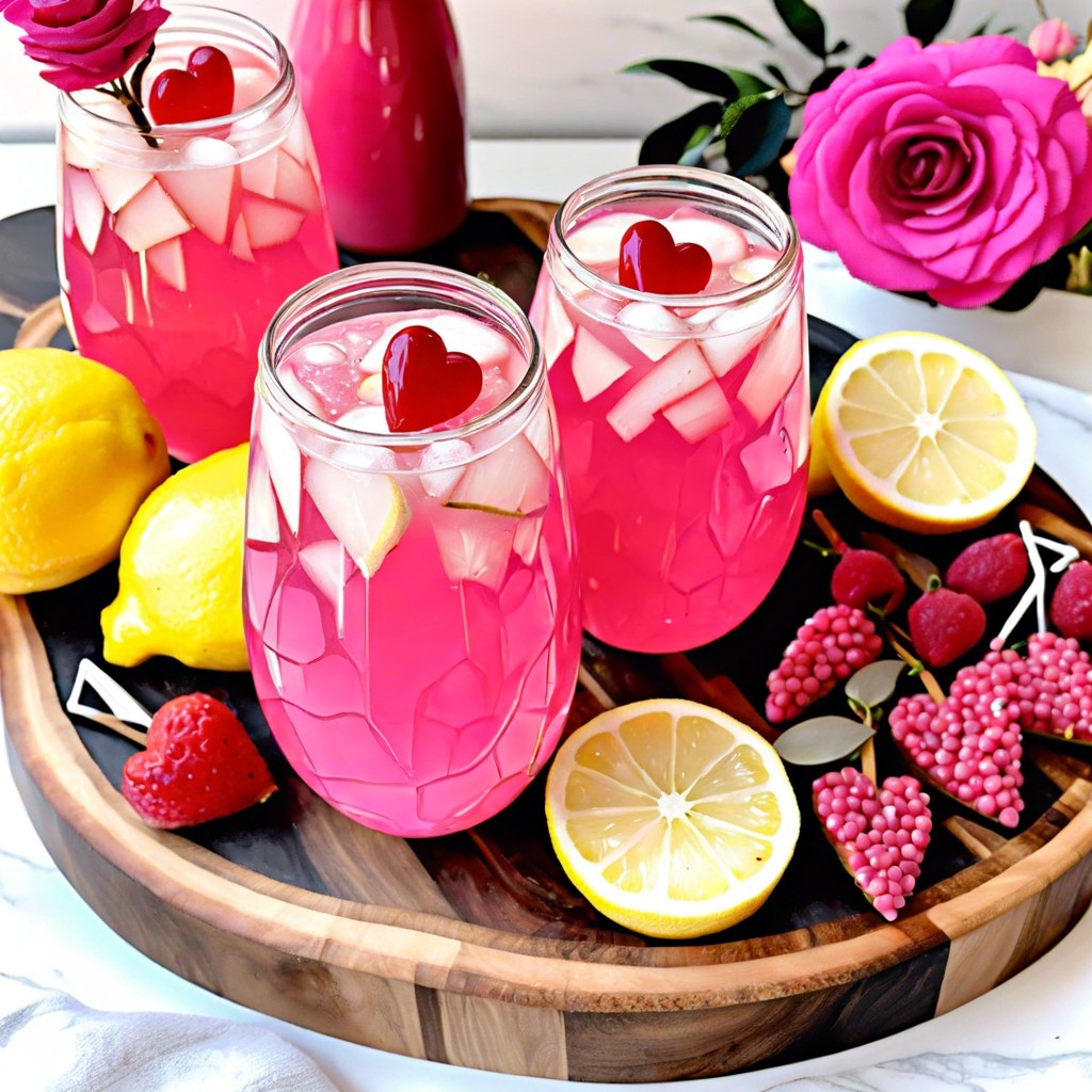 sparkling pink lemonade