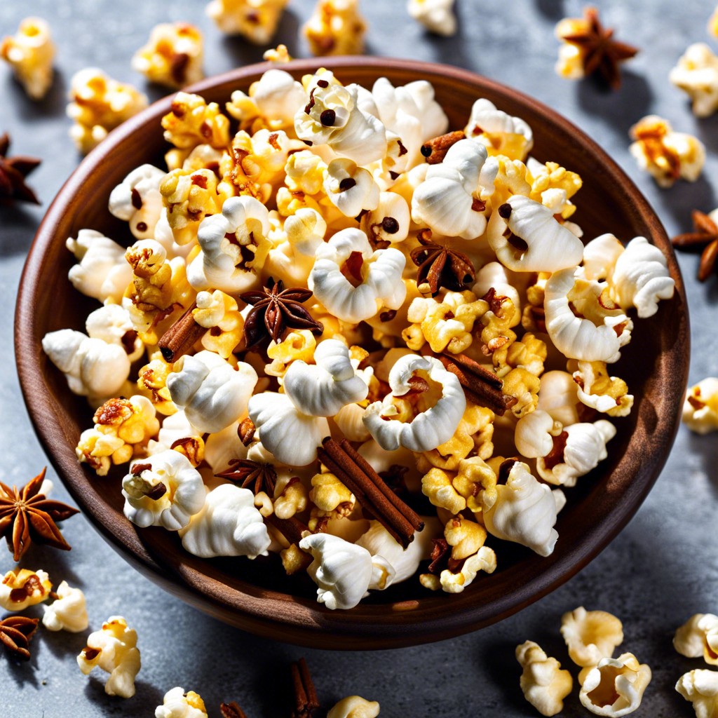 spiced air popped popcorn with isagenix isacrunch
