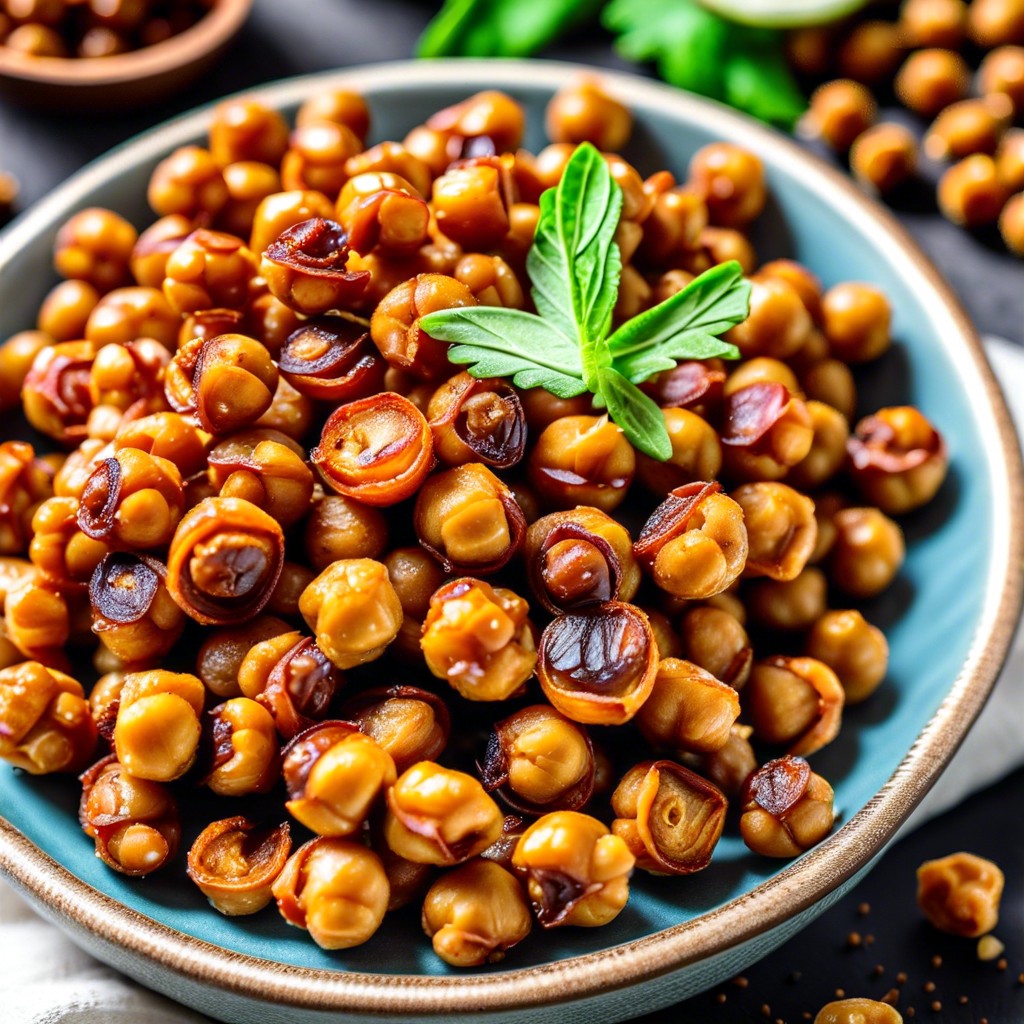 spiced roasted chickpeas