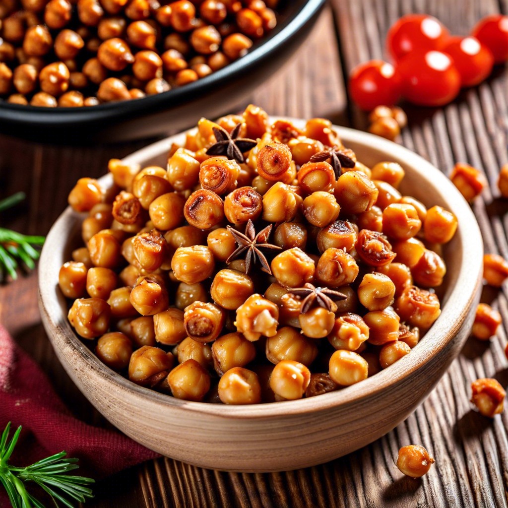 spiced roasted chickpeas