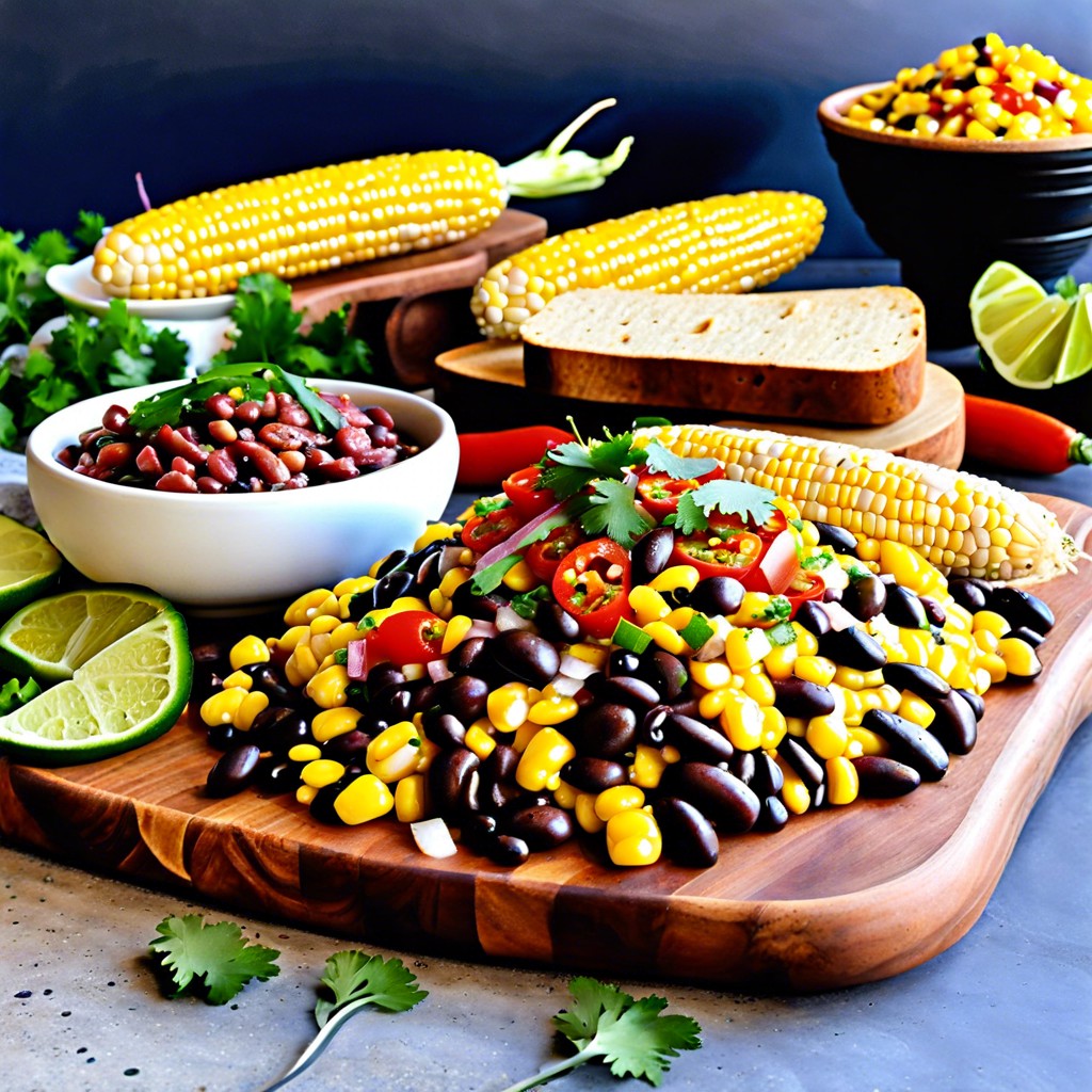 spicy corn amp black bean salad