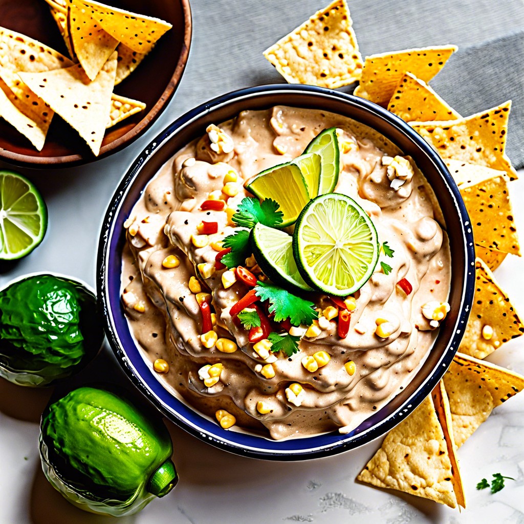 spicy elote mexican street corn dip