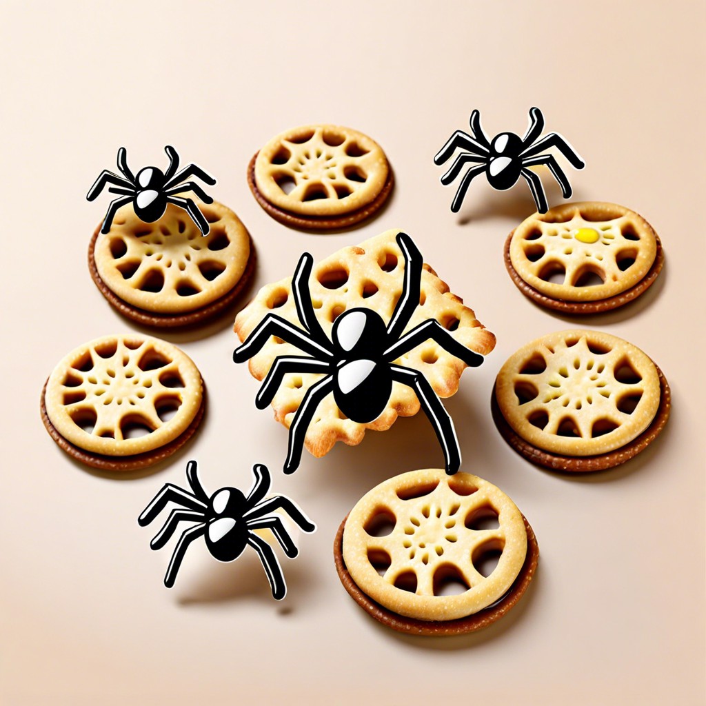 spider cracker snacks