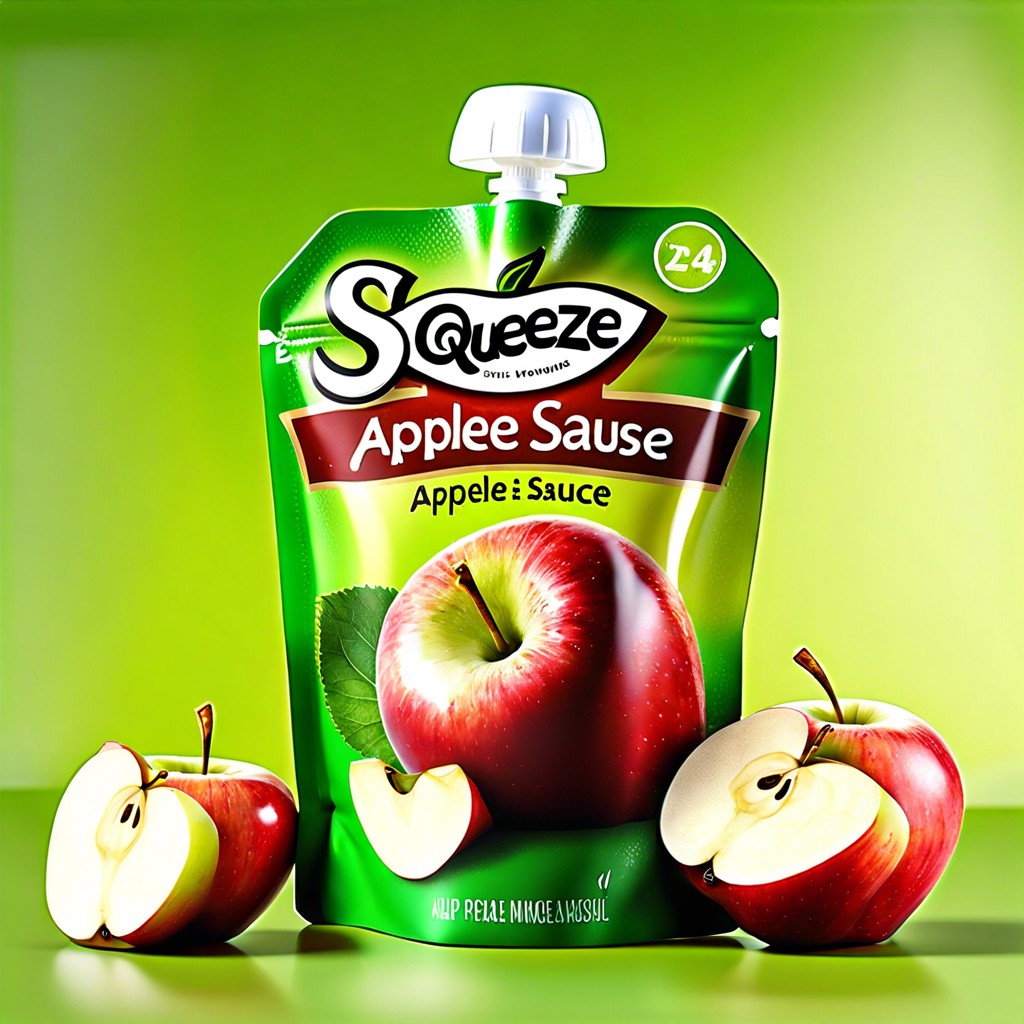 squeeze pouch applesauce