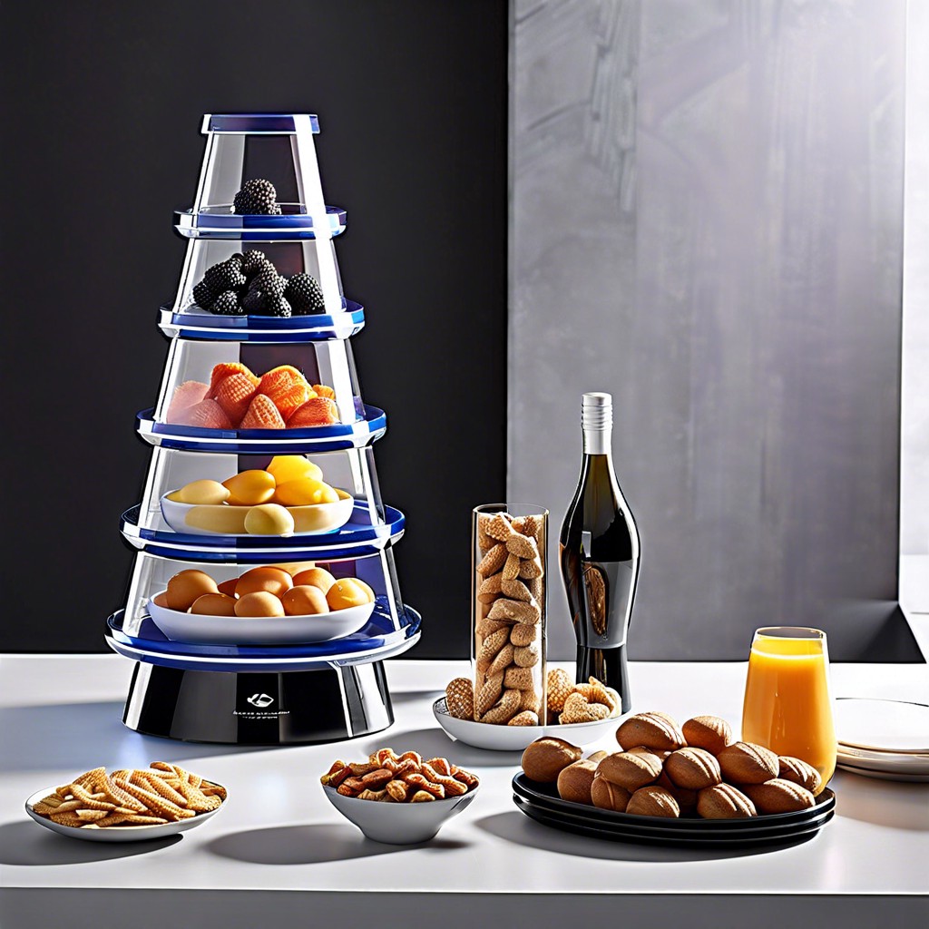 stackable snack towers
