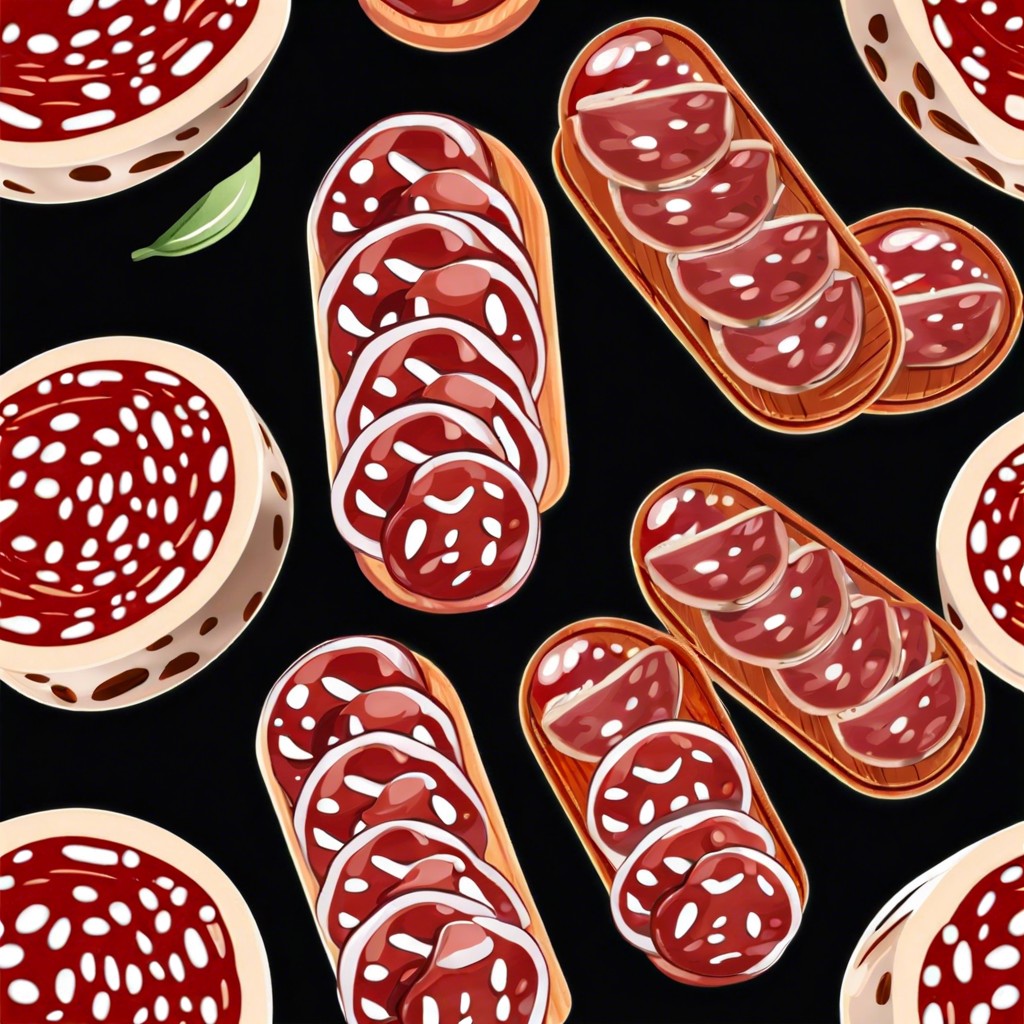 store brand salami slices