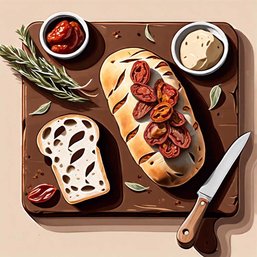 sun dried tomato ciabatta