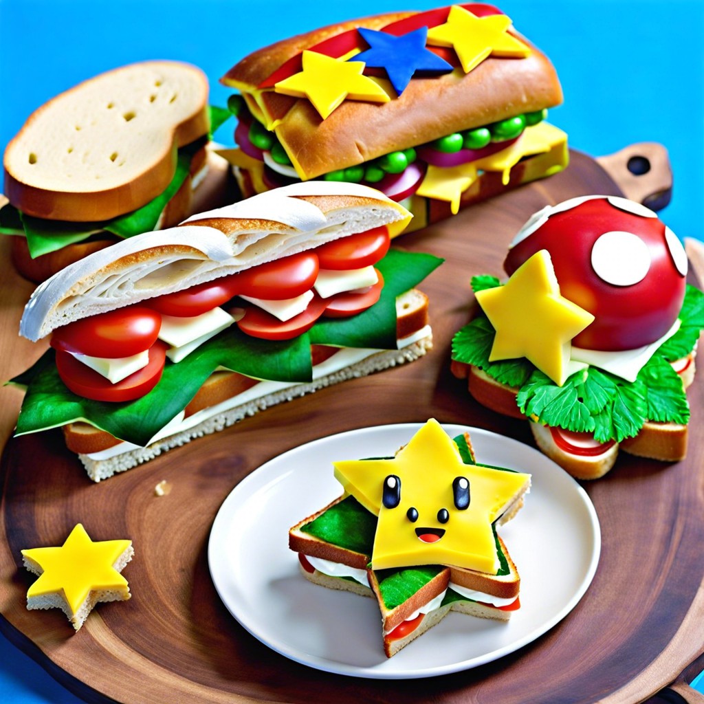 super star sandwiches
