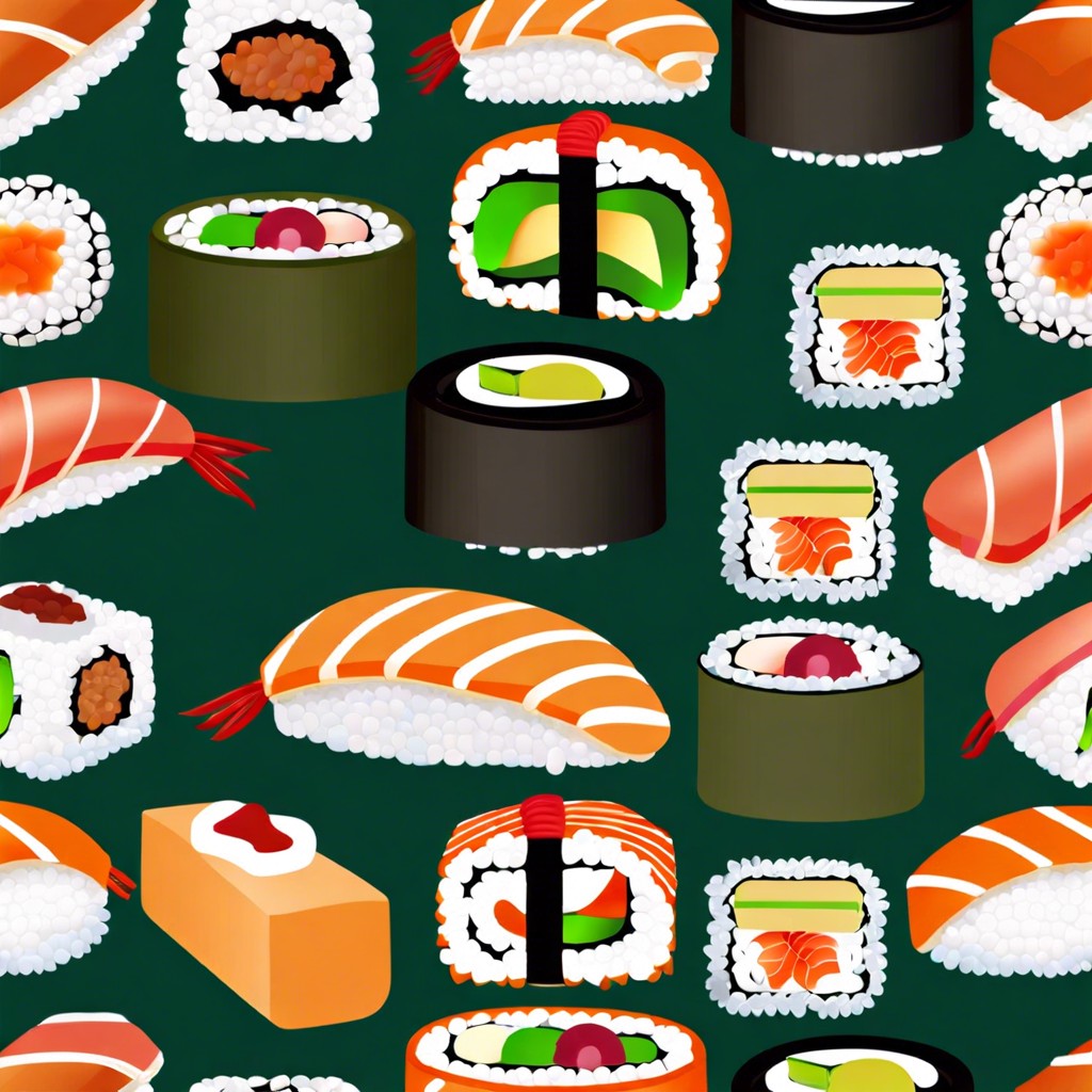 sushi rolls