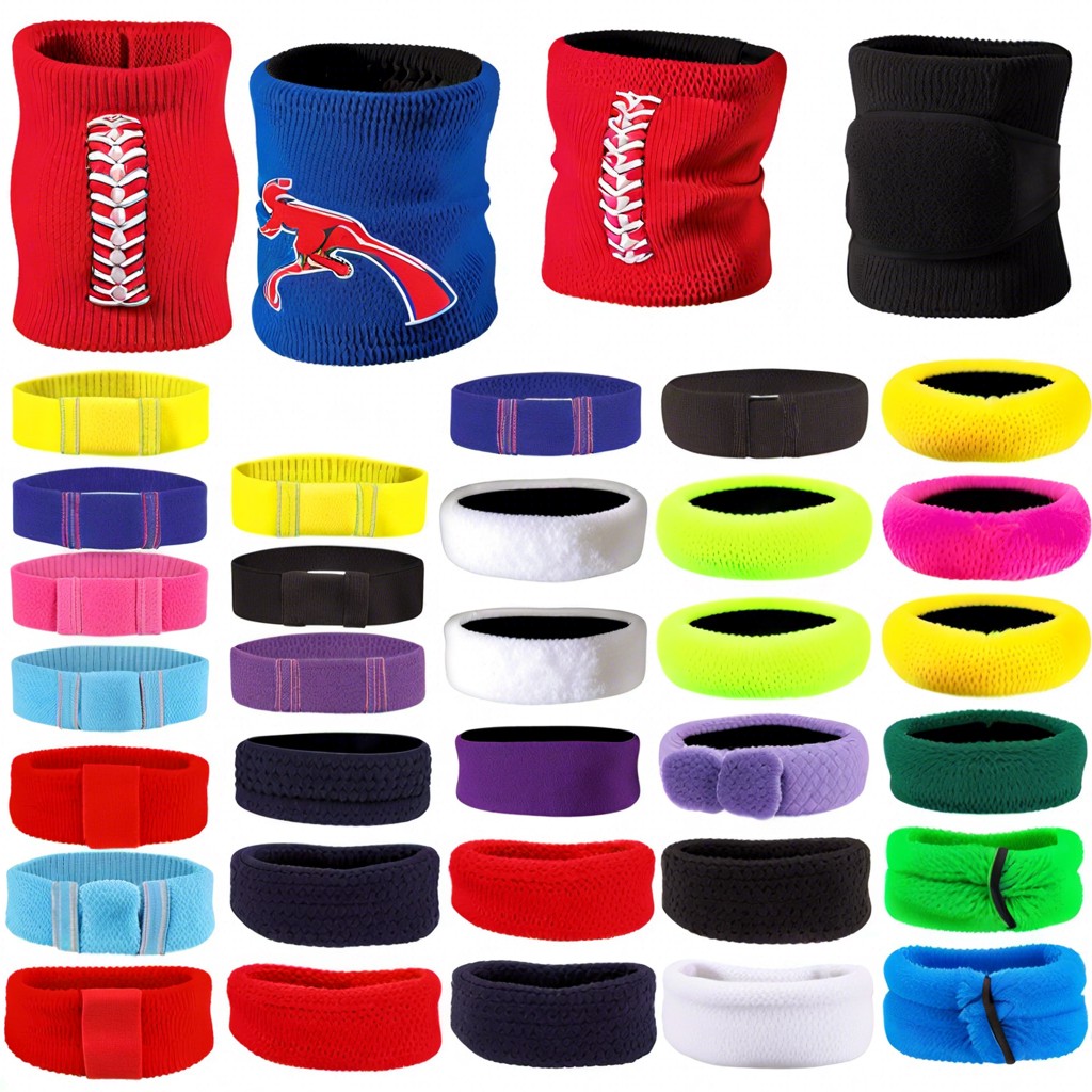 sweatbands or headbands