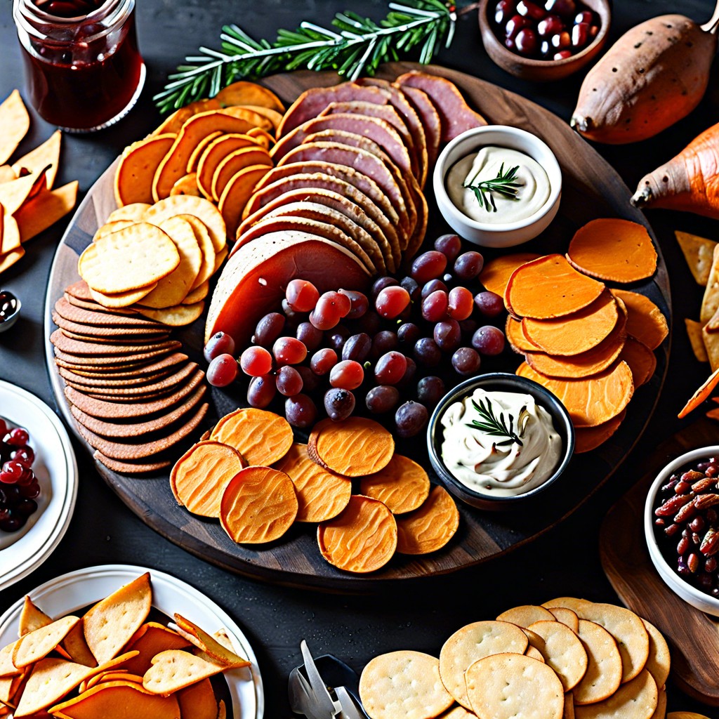 sweet potato chips and spicy aioli