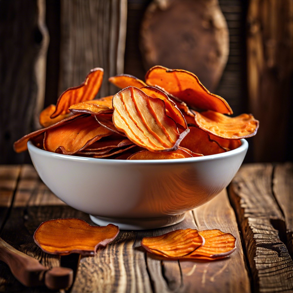 sweet potato crisps