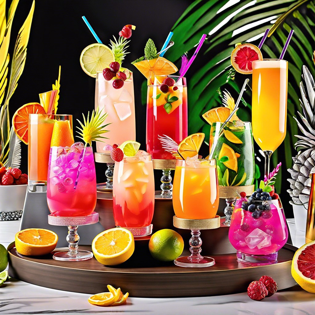 themed cocktailmocktail bar