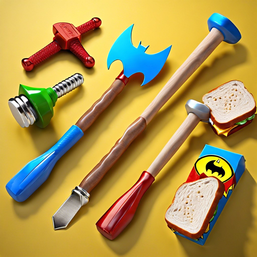 thor hammer mini sandwiches